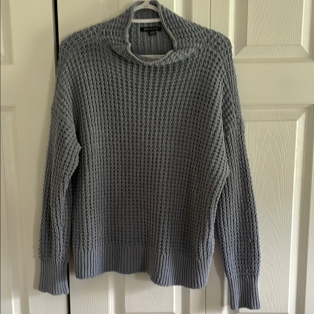 American Eagle Blue Knit Sweater